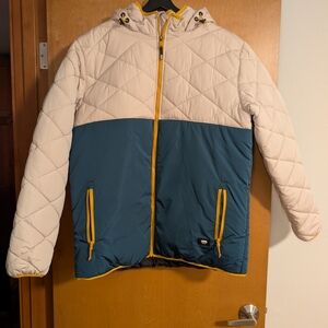 Vans Two-Tone Quilted Hooded Jacket